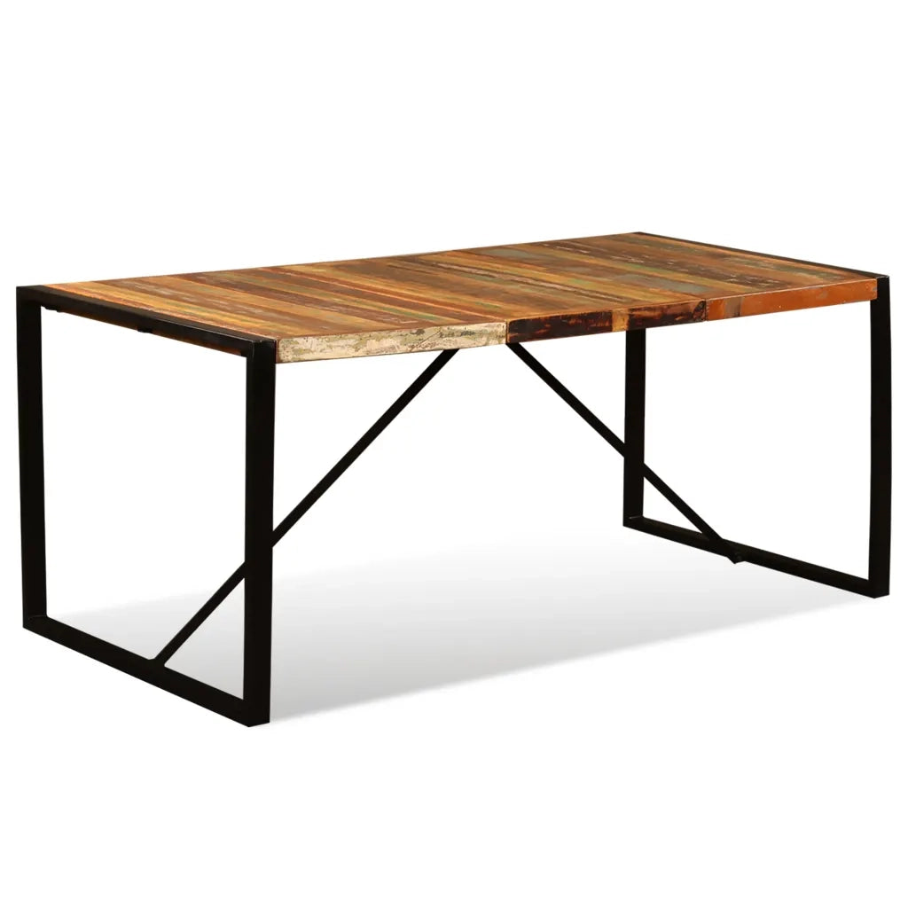 Tavolo da Pranzo | Tavolo da cucina in Legno Massello di Recupero 180 cm