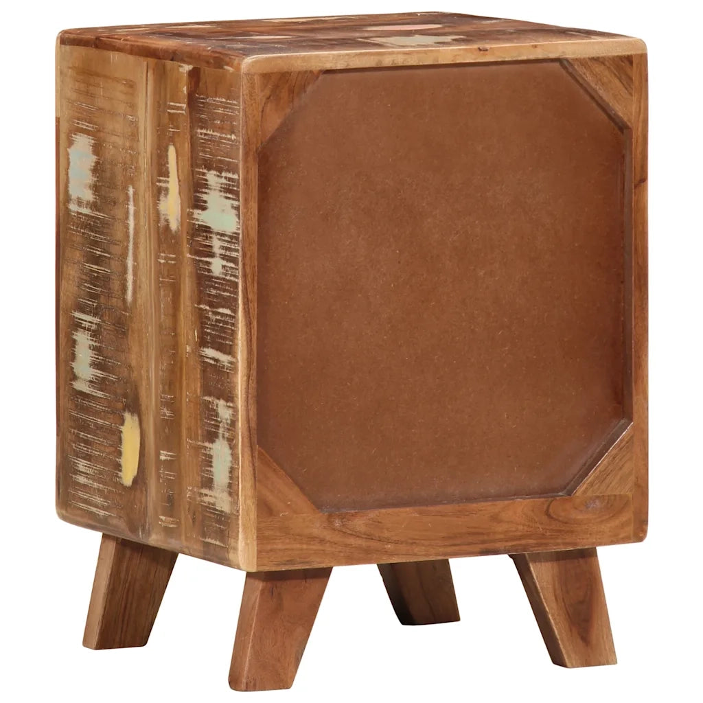 Comodini 2pz 37x32x50 cm in Legno Massello di Recupero 4104518