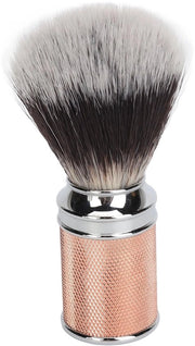 Set di spazzole da barba in nylon - Spazzola da barba uomo - Sapone da barba - Rasoio a doppia lama - Schiuma intensificata - Design elegante
