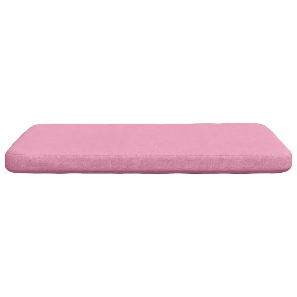 Cuscini per Seduta 4 pz | Cuscini per sedie Rosa 40 x 40 x 3 cm Tessuto