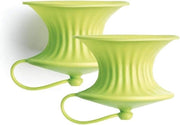 Citroniera in silicone, 2 pezzi, LK, verde limone, 10x10x8 cm