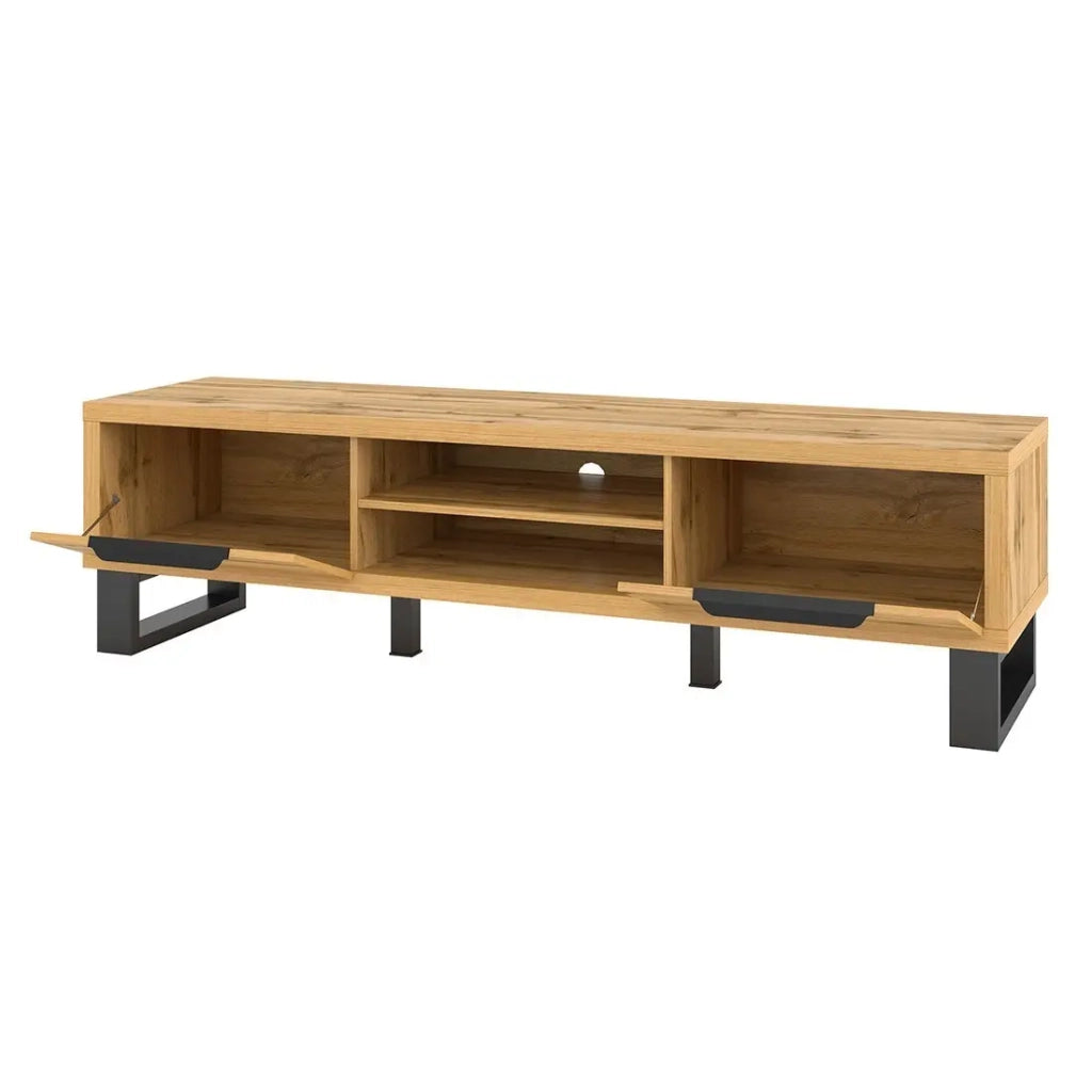 Mobile TV XL 180cm collezione MILO. Colore quercia. Stile design.