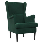 poltrona Verde Scuro Velluto 42029865