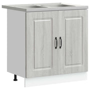 Pensile da cucina | Mobile da cucina Kalmar Grigio Sonoma 80 x 46 x 81,5 cm