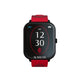 Smartwatch  milan  nero  -  rosso - TM-SWFOOT-MIL1