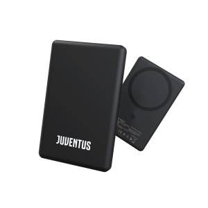 Techmade powerbank 5000mah slim 7.9mm wireless magnetico juventus - TM-WWQ73-JUV