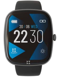 Techmade smartwatch buytechby gamma cint. silicone 1.89 black - BY-GAMMA-BK