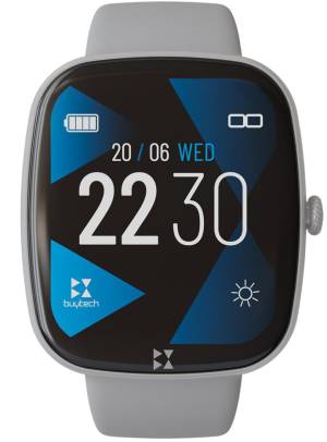 Techmade smartwatch buytechby gamma cint. silicone 1.89 gray - BY-GAMMA-GY