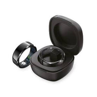 Techmade tm-nexa-bk11 smartring con charging box black tg 11 21.00mm