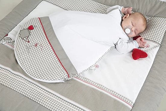 Sacco da letto per bambini in cotone 100% - Sacco da lettino per bambini da 110 cm