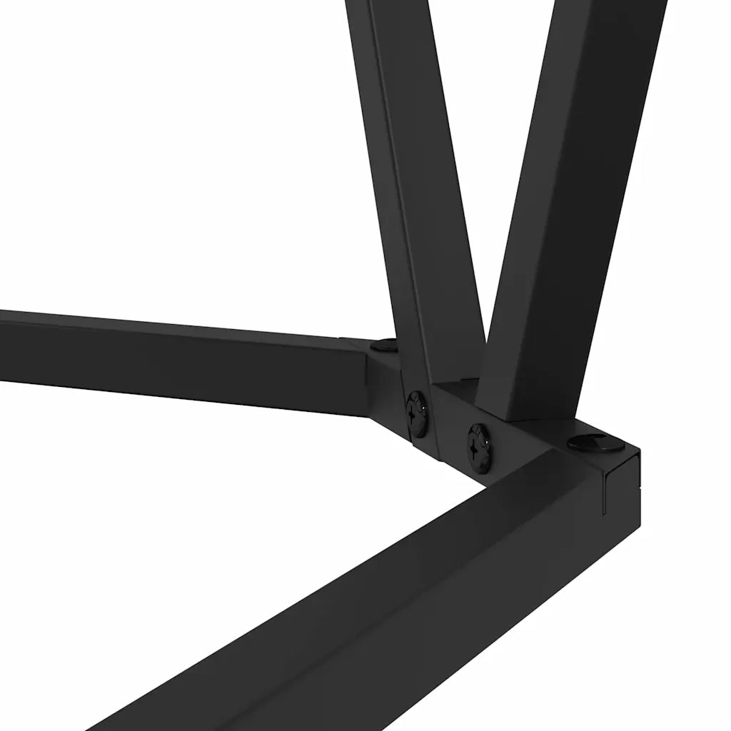 Tavolino da salotto 3 pz Rovere fumé 50 x 50 x 40 cm 868281