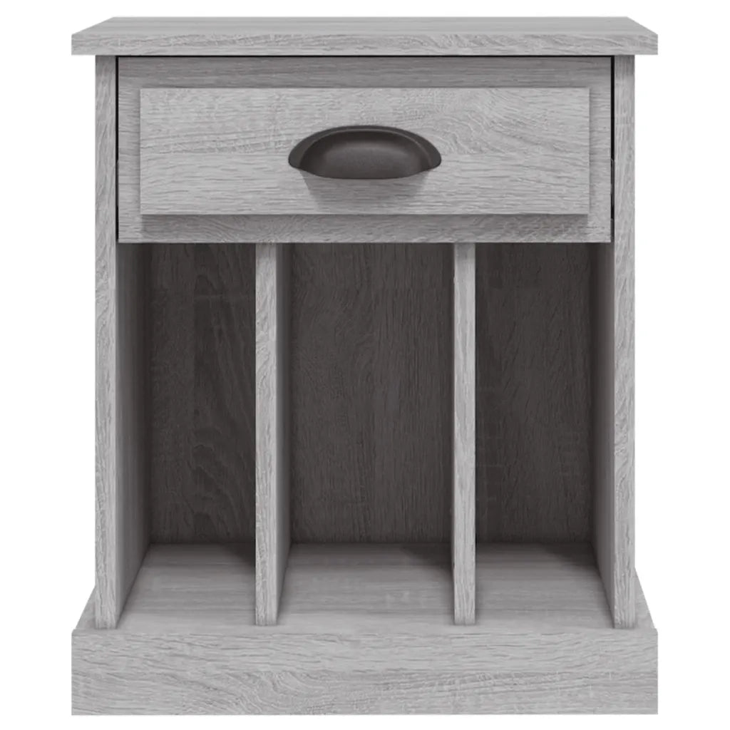 Comodino Grigio Sonoma 43x36x50 cm 816356