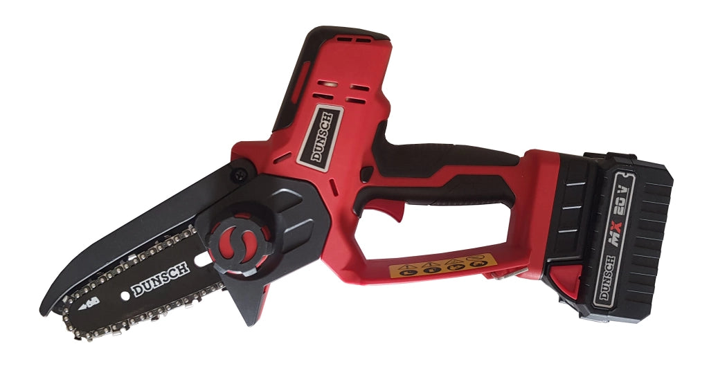 MOTOSEGA DA POTA A BATTERIA 'DUNSCH' barra 10 cm