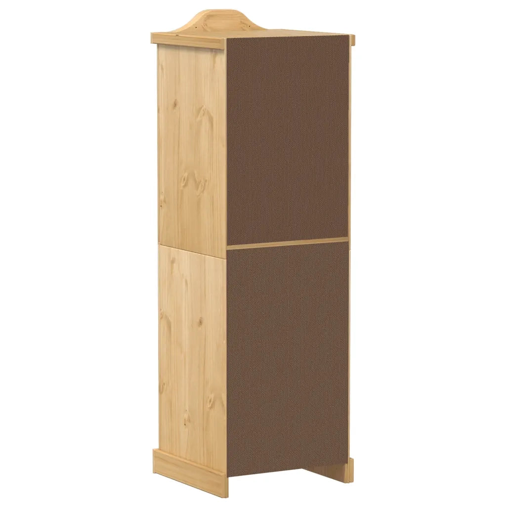 Armadio Corona 55x52x170 cm in Legno Massello di Pino CFW2483910