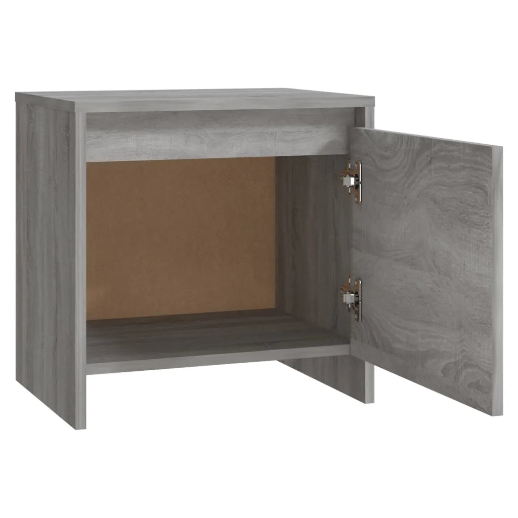 Comodini 2 pz Grigio Sonoma 45x34x44,5 cm in Truciolato cod mxl 30387