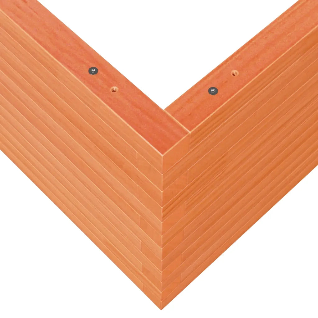 Fioriera | Cassetta per fiori | Vaso Giardino 100x100x46 cm Legno Massello Pino
