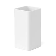 Porta spazzolini bianco bagno in plastica Star
