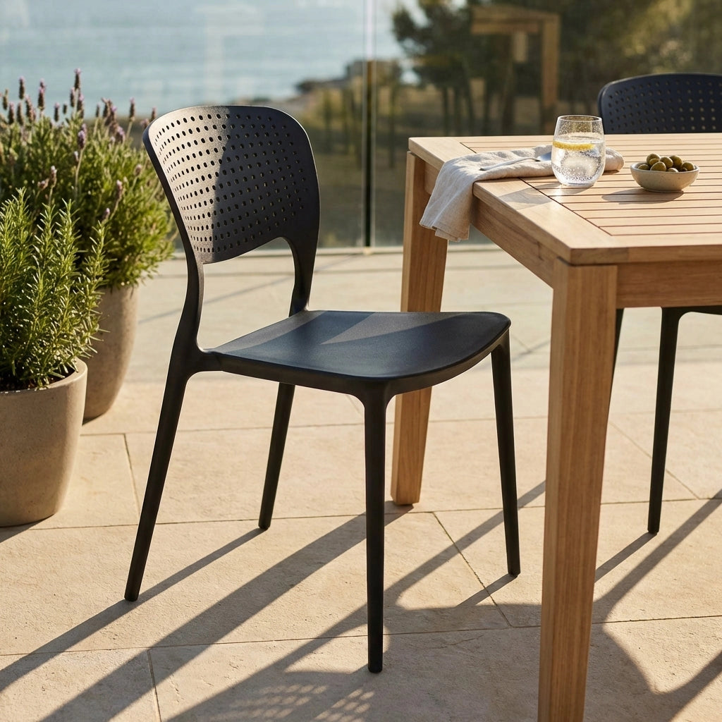 Sedia da Giardino in Plastica cm 56x46x80 - BELL