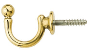 FERMATENDA GANCIO SFERA ORO LUCIDO 50X44 MM*- 25,0 pz