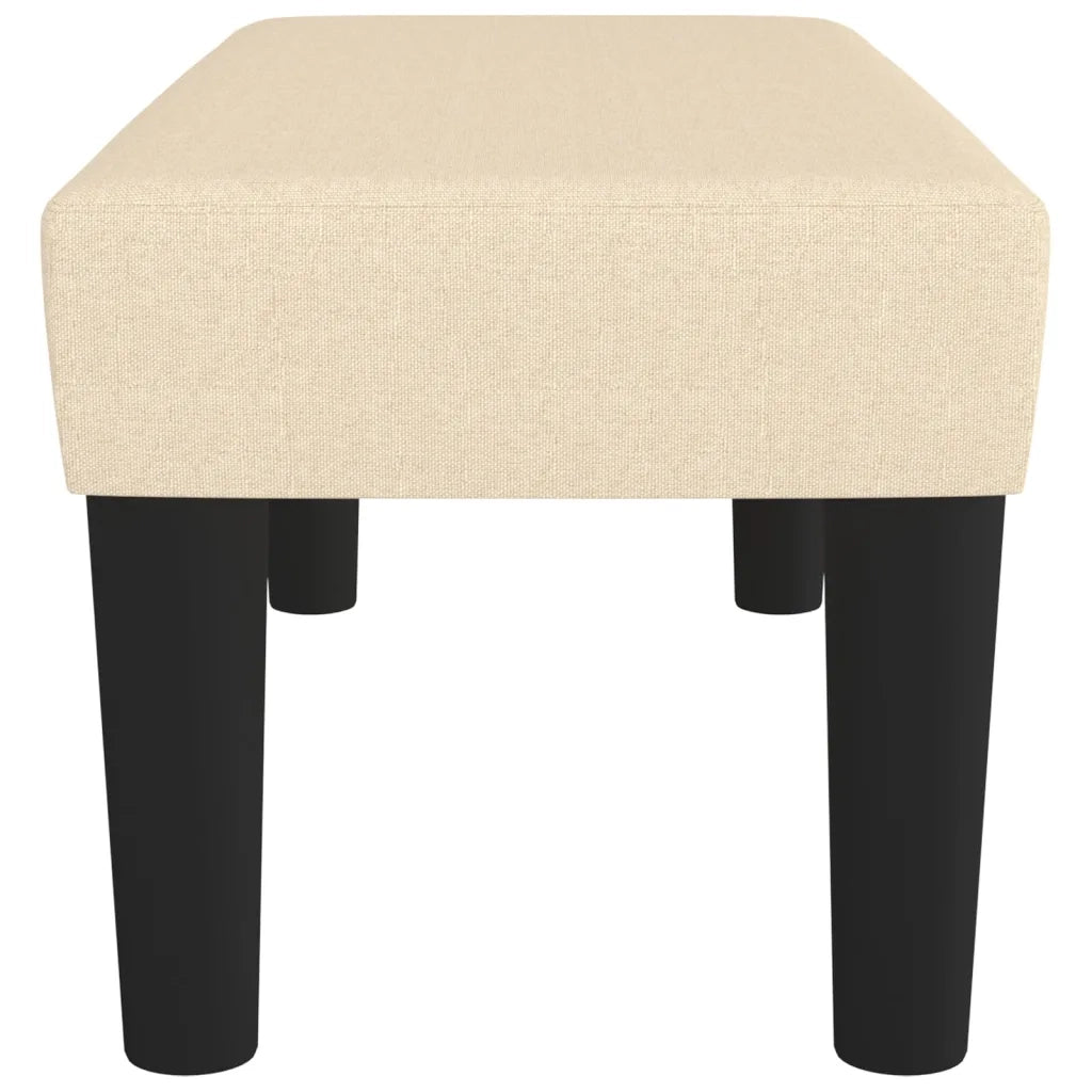 Panca Crema 70x30x30 cm in Tessuto 346621