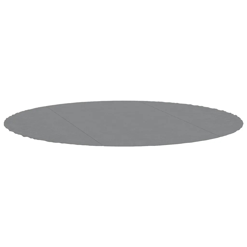 Telo Sotto Piscina Grigio Chiaro Ã˜366 cm Geotessile Poliestere