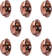 Maniglia in acciaio inossidabile a 8 pezzi per cassetto in cucina con maniglia a trazione in acciaio inossidabile e maniglia in bronzo.