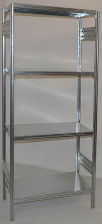 SCAFFALATURA in metallo da magazzino Zincata cm. 80x40x180h