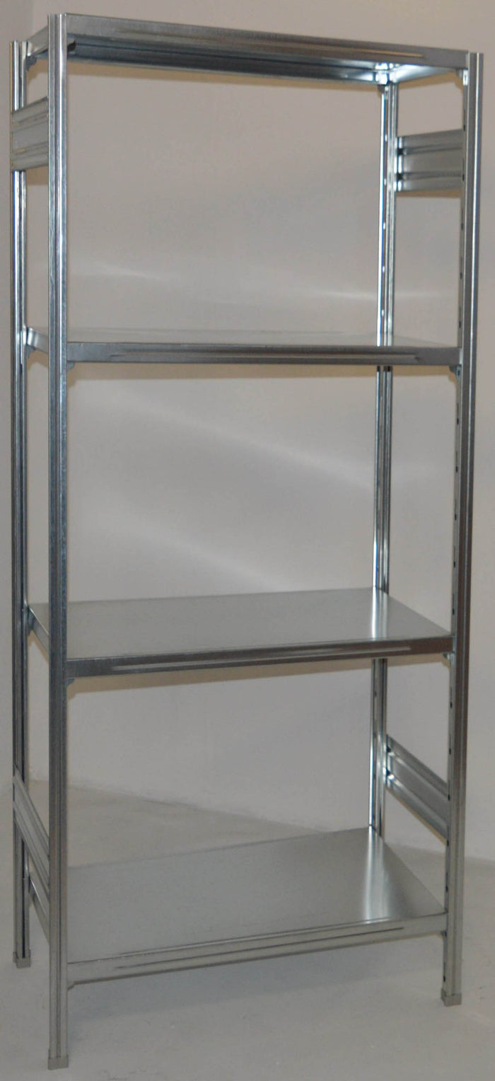 SCAFFALATURA in metallo da magazzino Zincata cm. 80x40x180h