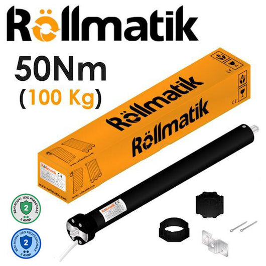 Motore per tapparelle 50 Nm - 100Kg (Rollmatik)