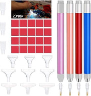 Accessori per pittura a diamanti con trapano a LED - penna per pittura a diamanti con illuminazione