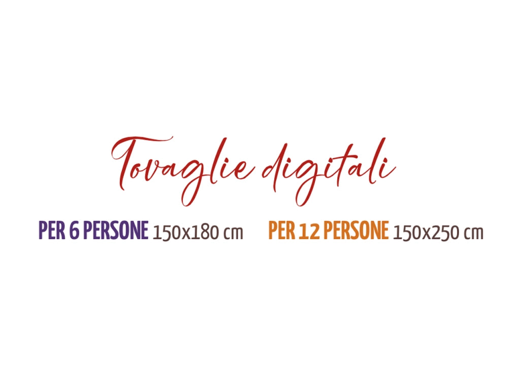 Tovaglia Copritavolo In 100% Cotone Stampa Digitale Dis. Ice Cream GI - 140x180 - Ice Cream