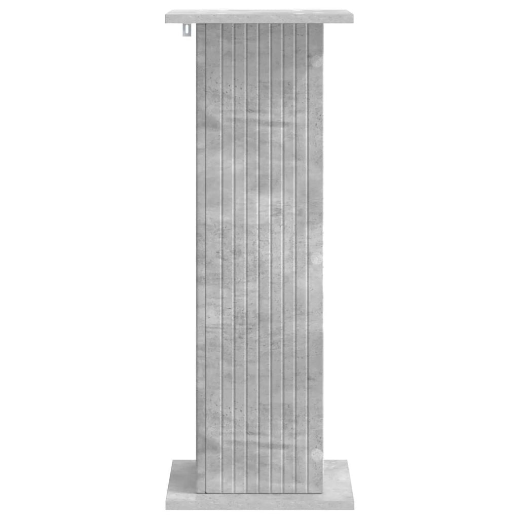 Supporto per piante 2 pcs Grigio Cemento 30,5 x 30 x 80,5 cm 899769