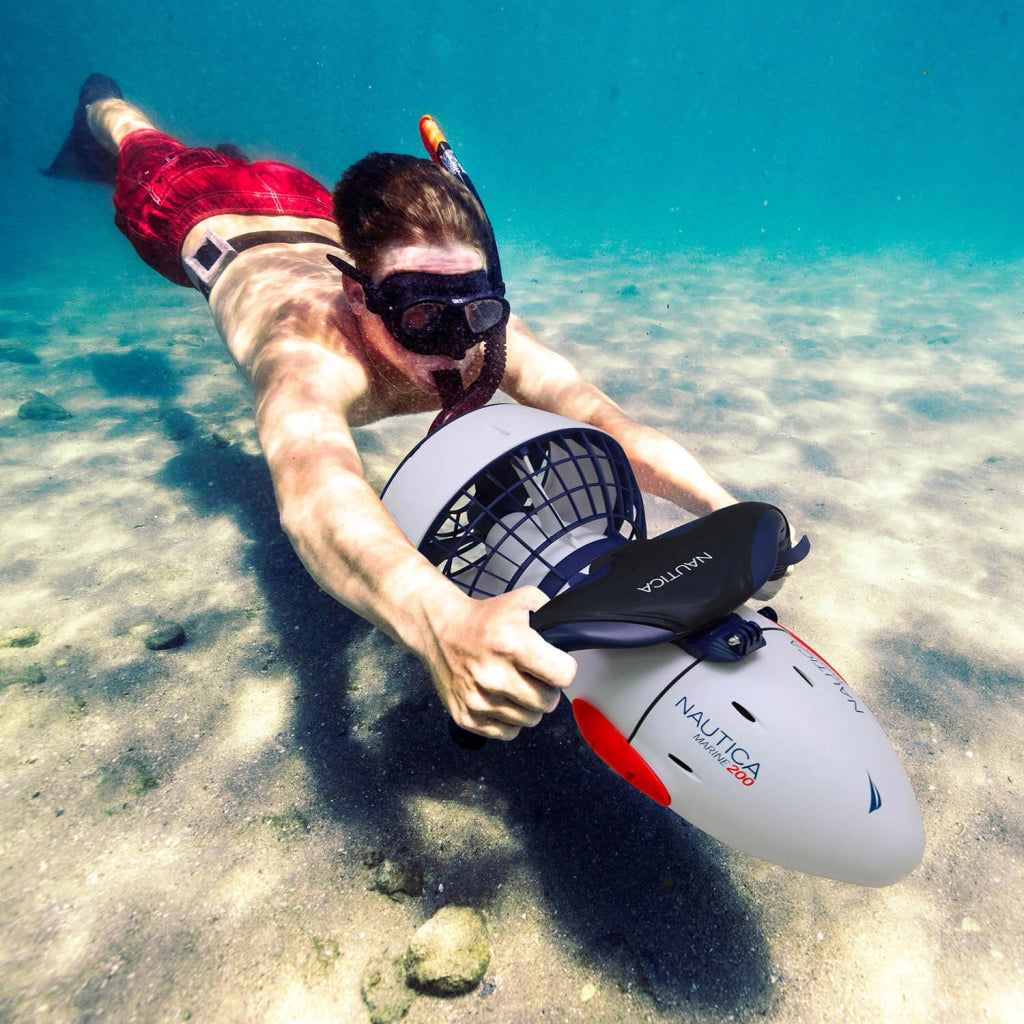 Seascooter Acqua Scooter Elettrico 3,2 Km/h Nautica Marine 200