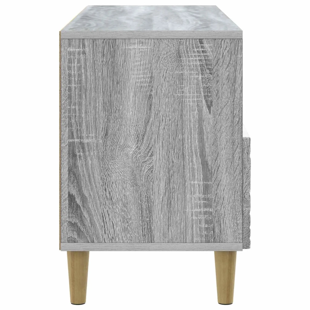 Mobile TV 102 x 34,5 x 50 cm Sonoma grigio Legno ingegnerizzato 895141