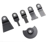 Set di Lame per Seghe 6 pezzi - Accessori per Multitool - Solido/Duraturo - Alta Compatibilità - Lame Multifunzionali - Ideali per il Restauro della Casa - Lame per Multitool