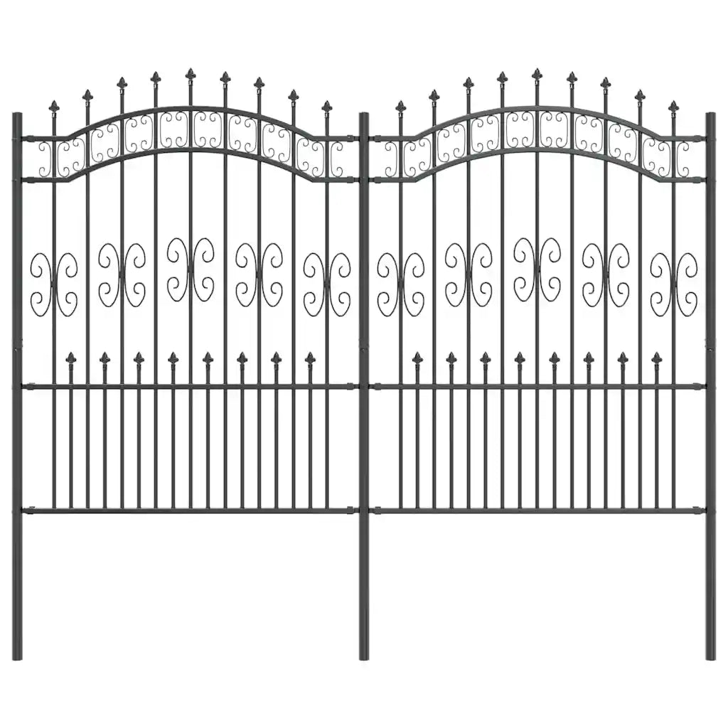 Recinzione per Giardino KAMPEN Grigio 42003966