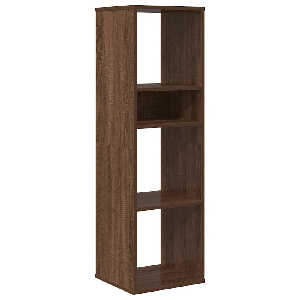 Libreria Rovere Marrone 34x31x112 cm in Legno Multistrato 860289