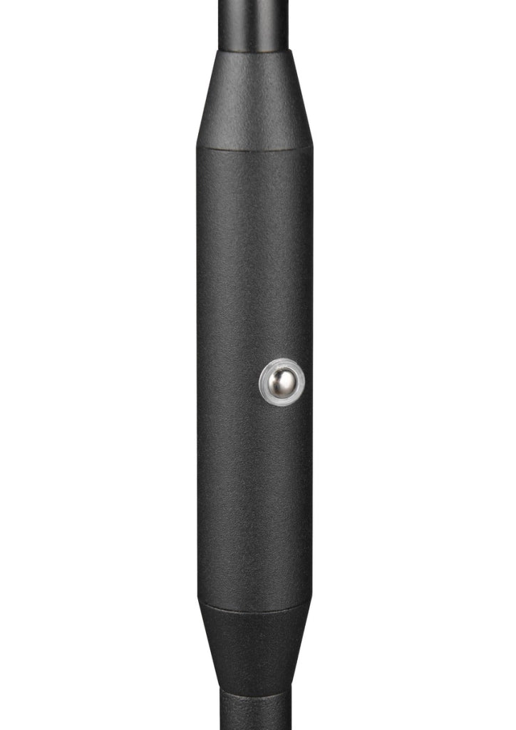 Lampada da terra nera MORENO RL braccio flessibile CCT 3W
