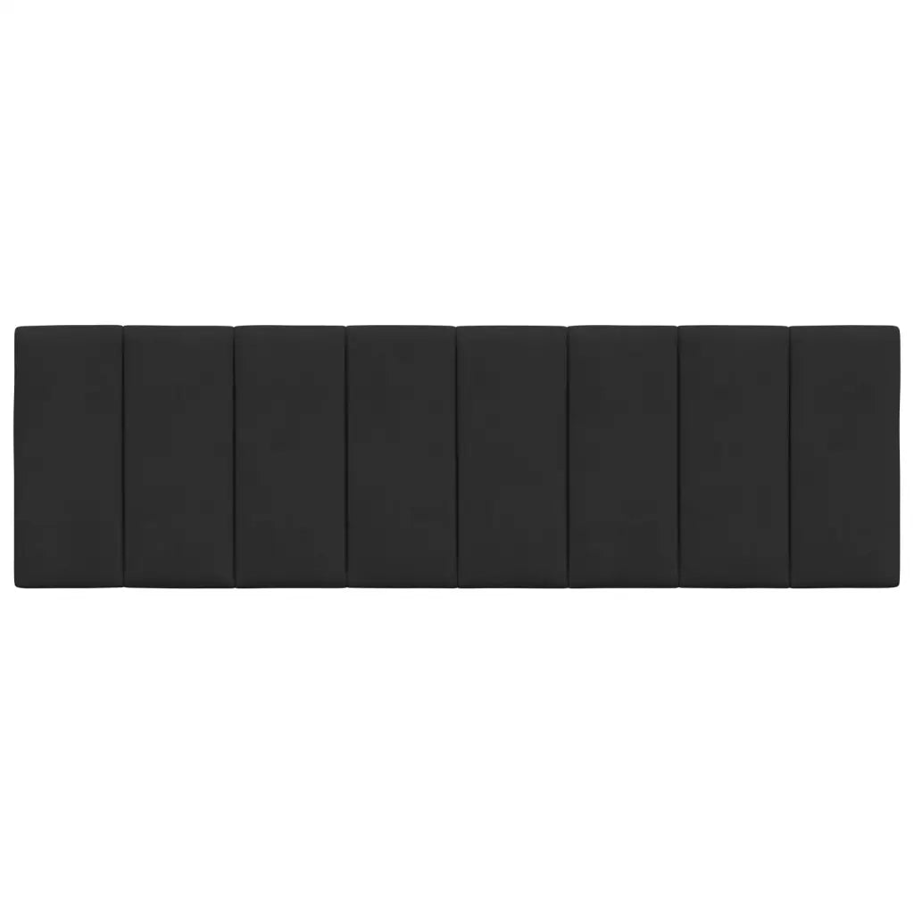 Cuscino Testiera Hanko Nero 160 cm in Velluto 374677