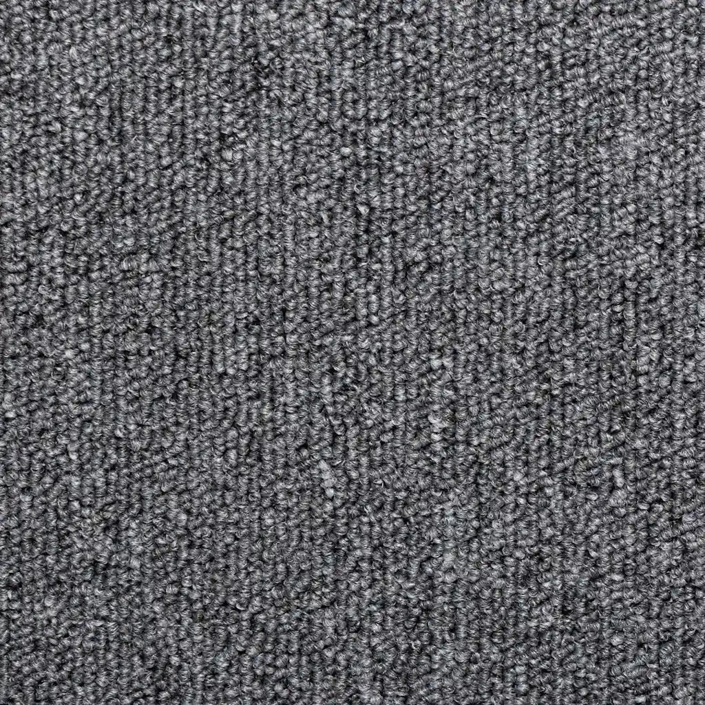 Tappetini per scale 30 pz 65x21x4 cm Grigio scuro Bordo rettangolare 3365766