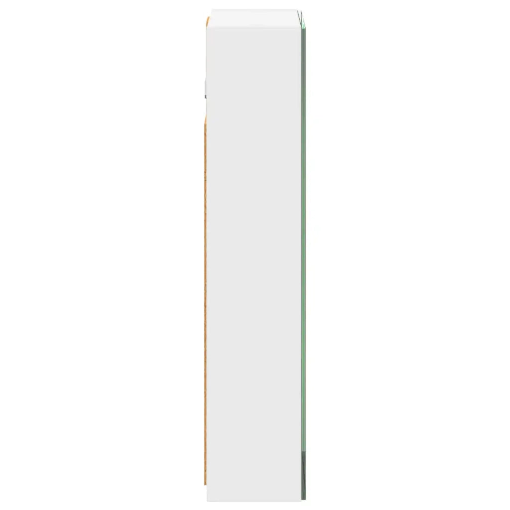 Mobiletto per specchio da bagno Bianco 30 x 10,5 x 50 cm 889007