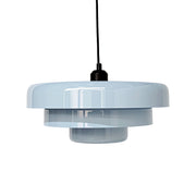 Sospensione interna metallo, ø35cm, blu chiaro