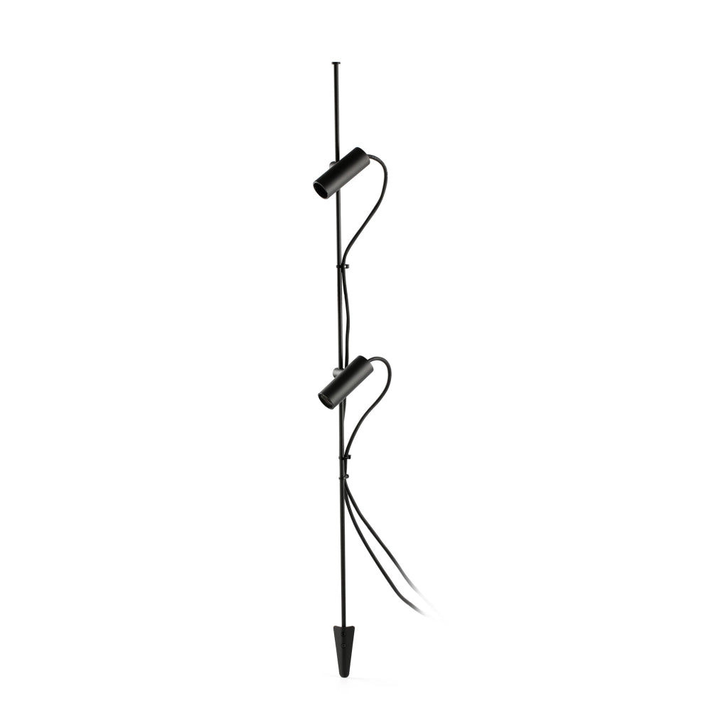 CLAP 1030 Picchetto nero 2x6W 3000K 38§ 24V