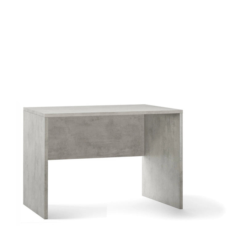 Scrivania L120 In Kit Cemento cm 120x69x76h - Sarmog