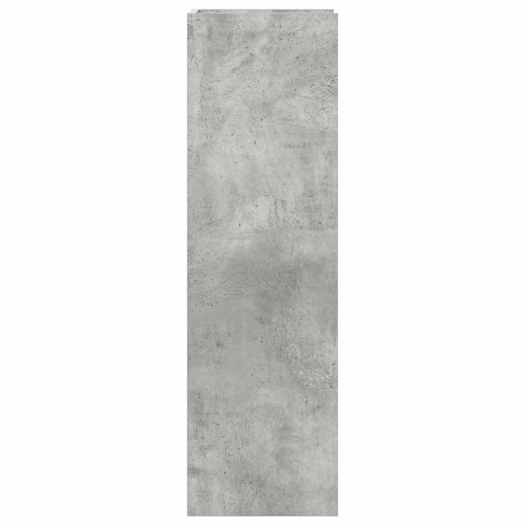 Supporto per piante Grigio Cemento 30 x 30 x 100 cm 899568