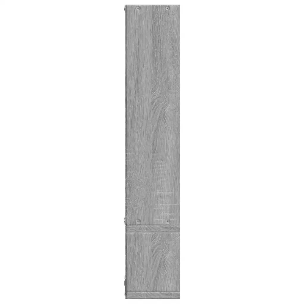Mensola a Muro Grigio Sonoma 96x12x64 cm in Legno Multistrato 840805