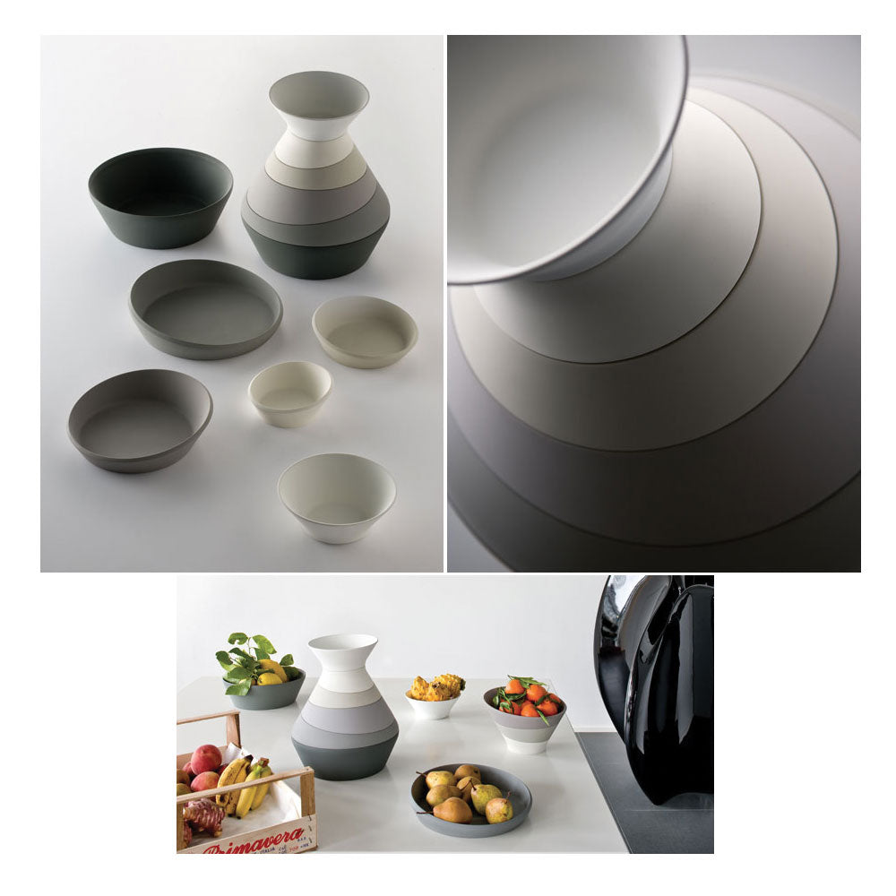 Set 6 Ciotole Contenitori Multiuso Impilabili Eme Totem