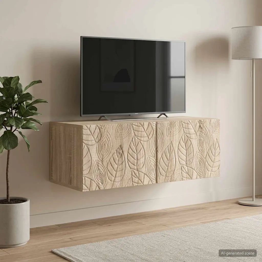 Mobile Porta TV da Muro 78,5 x 41 x 30 cm Rovere Sonoma 898857