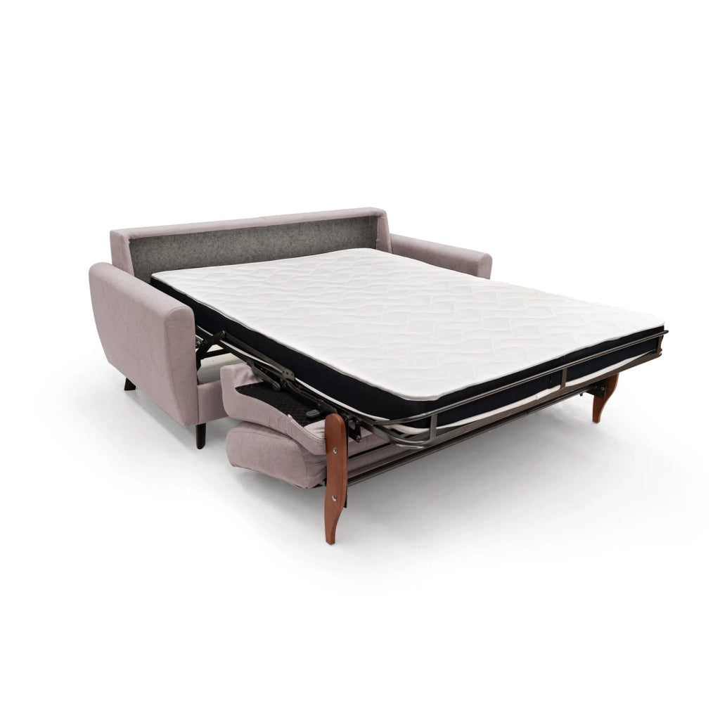 Callisto Divano letto matrimoniale 208 cm rosa