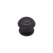 Pomolo fisso per porta SAGUATTI 178/80IB in alluminio marrone opaco